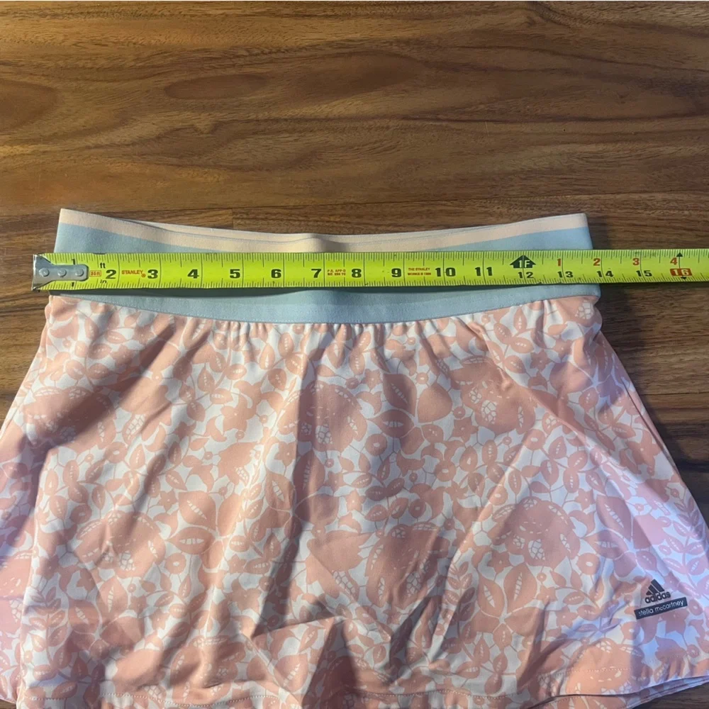 Adidas Barricade by Stella McCartney Floral Court Tennis Skirt/Skort Sz L Youth - Picture 6 of 9